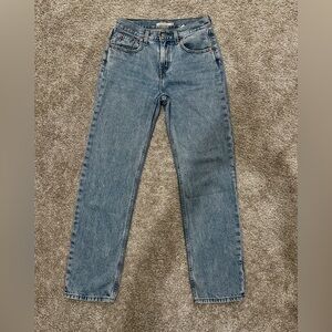 Levi's Light Blue Straight Leg Women's Jeans